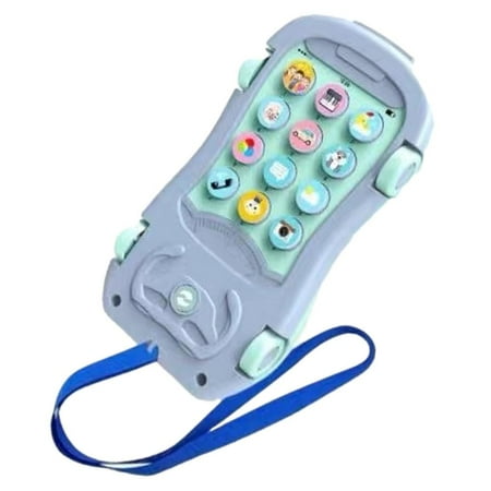 

Fovolat Children S Music Mobile Phone|13 Buttons Children Educational Baby Music Toys Remote Control Phone Toys|Starlight Projector Mode with Lights and Sounds Infant Gift for Baby Kids 0-1-Year-Old
