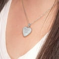 thumbnail image 2 of PicturesOnGold Forever In My Heart Locket Necklace for Women That Hold Pictures & Engraving in Personalized Jewelry Gifts for Men & Women Sterling Silver (Locket + 1 Photo)., 2 of 6