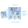 thumbnail image 4 of Amdohai Touchscreen Digital Meat Thermometer with Probe LCD Display with Backlight Magnet Countdown Timer Alarm, 4 of 8
