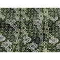 thumbnail image 4 of oneOone Viscose Jersey Fabric Check Kasuri Print Fabric BTY 60 Inch Wide, 4 of 5