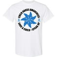thumbnail image 3 of Inktastic Child Abuse Awareness Save a Child and Speak Up T-Shirt, 3 of 5