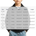 thumbnail image 3 of SERTGUTR Boys Waffle Knit Jacket Turn Down Collar Full Zipper Long Sleeve Pocket Design Solid Color Casual Top Everyday School Fall Winter Coat, 3 of 9