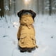 thumbnail image 4 of Traje de invierno caliente del perro con el collar de doble capa de lana del mono del animal doméstico para Teddy y perros pequeños, 4 of 5