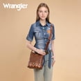 thumbnail image 2 of Bandolera Wrangler Aztec Brown de cuero vegano para mujer, 2 of 6