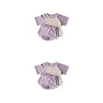 thumbnail image 2 of Minnieouse Conjunto de camiseta y pantalones cortos de diseño Simple para niños, camisetas de manga corta para fiesta de verano, pantalones de Type2 NO2, 2 of 6