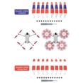 thumbnail image 3 of LSLJS 8Pcs 3 Propellers Accessories Replacement Low-Noise and Quick-Release Blades Props, 3 of 3