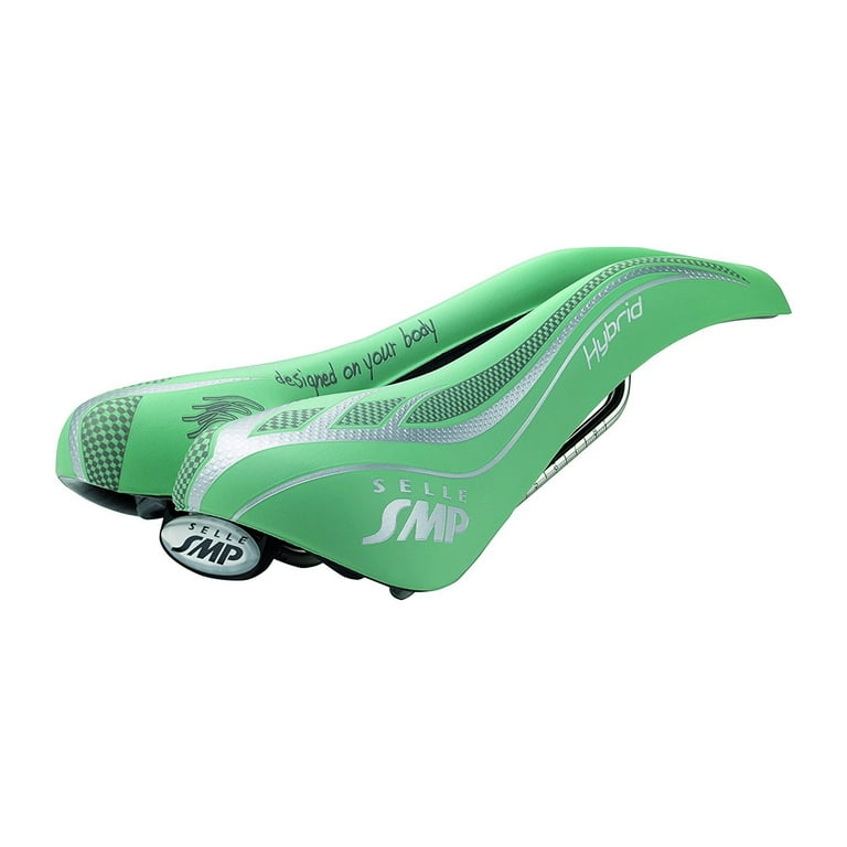 Selle SMP Hybrid SVT Tour Saddle Celeste Bianchi Green
