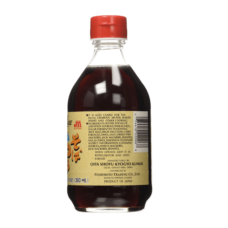 Shirakiku Brand Soba Tsuyu Straight, 12.69 fl oz., Soup Base, No