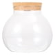 thumbnail image 1 of GOOHOCHY Botella de vidrio para pecera, práctica botella ecológica de vidrio con luz LED, 1 of 8