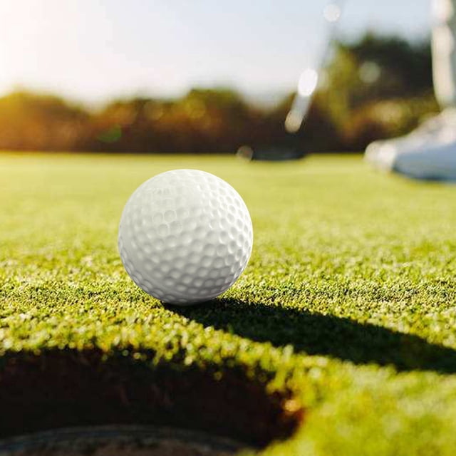 Moluckfu 8Ud Bolas De Golf De Plástico Accesorios Para Práctica Segura Y Fácil Transporte