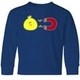 thumbnail image 3 of Inktastic Chick Magnet Long Sleeve Youth T-Shirt, 3 of 5
