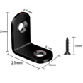 thumbnail image 2 of MYG 40 Pcs Supports en Acier Inoxydable Petits Angles Droits avec Vis de 80 Pcs, 2 of 9