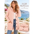thumbnail image 5 of Eytino Hooded Cardigan Sweaters for Women Long Sleeve Button Down Knit Sweater Coat Outwear with Pockets, 5 of 9