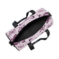 thumbnail image 5 of BZSMCE Bucket Sports Bag Creative Whimsical Pink Butterflies Pattern Casual Simple Bag, 5 of 6