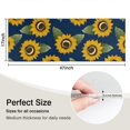 thumbnail image 5 of Blue Sunflower Leaf Pattern Kitchen Rug Mat,Kitchen Runner Rugs Non Skid Washable,Decorative Kitchen Floor Mats for Kitchen,Sink,Laundry,17"X47", 5 of 5