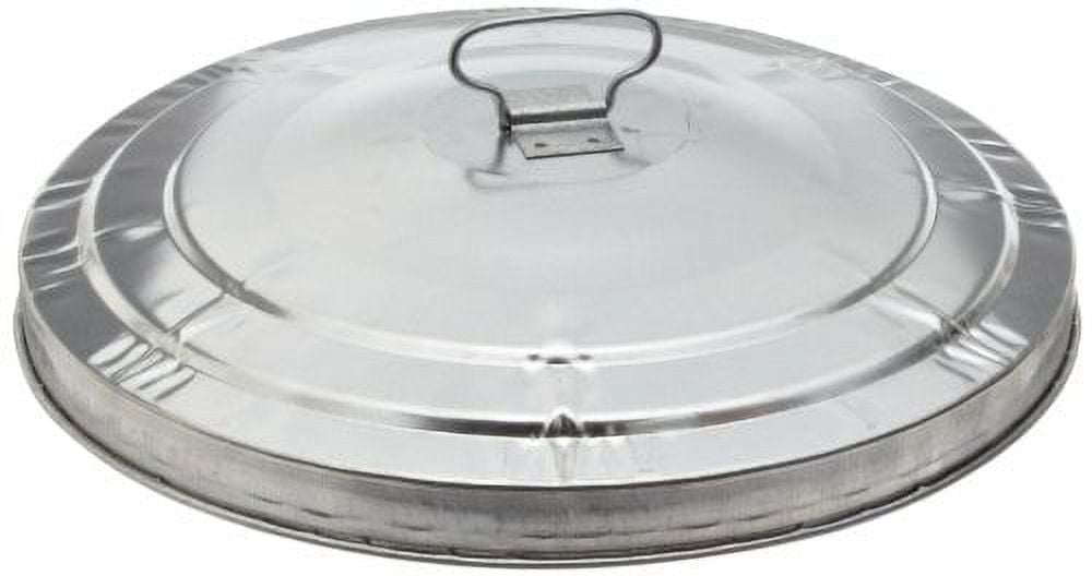 Witt Industries WCD20L Galvanized Steel Light Duty Waste Lid, Round, 18 Inch