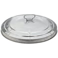 thumbnail image 2 of Galvanized Steel Garbage Can Lid, Commercial Duty, 32 Gallon, 2 of 3