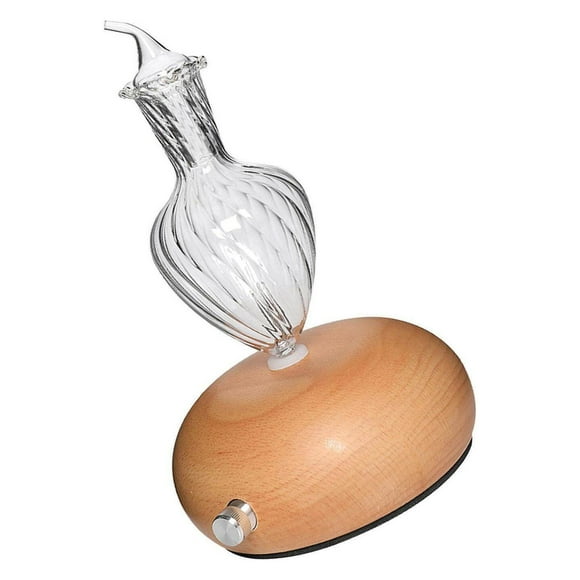 Letairis Waterless Nebulizing Essential Oil Diffuser Wood Mist Vaporizer Portable Tabletop Grain Nebulizer D