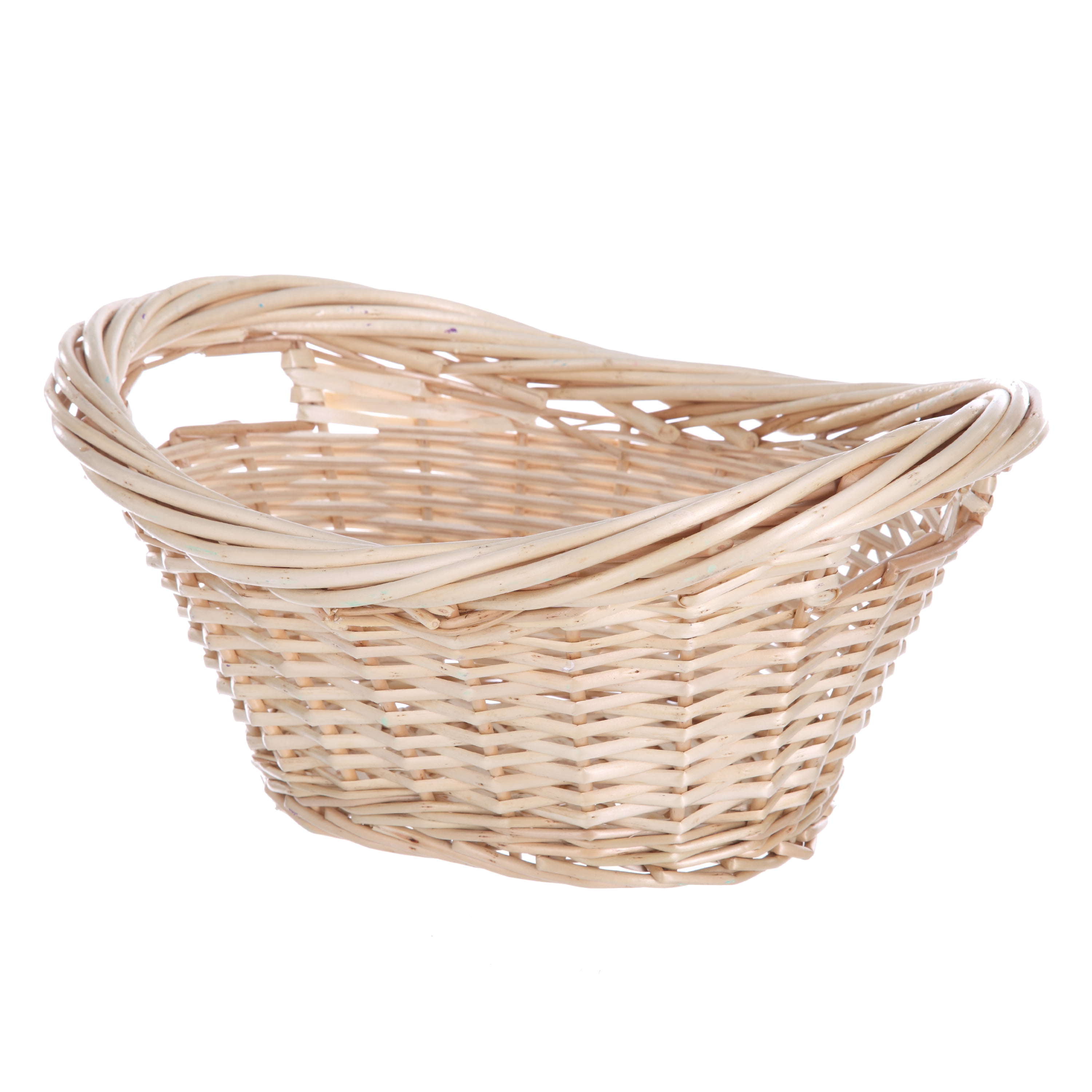 Natural Oval Willow Basket