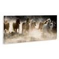 thumbnail image 3 of Stupell Industries Striking Horse Herd Galloping Rural Wildlife Photography Photograph Gallery Wrapped Canvas Print Wall Art, Design by Danita Delimont, 3 of 5