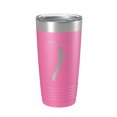 thumbnail image 1 of Otsego Lake Map Tumbler Travel Mug Insulated Laser Engraved Coffee Cup New York 20 oz Pink, 1 of 1