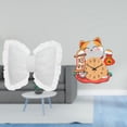thumbnail image 2 of Cojín con lazo bonito,Almohada con forma de lazo,bonito cojín decorativo con lazo,Funda de almohada con lazo suave y cómodo adorno,Reloj de pared,Reloj de pared silencioso para amantes de, 2 of 8