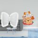 thumbnail image 2 of Adorable Juego De Sofá Con Cojín Y Reloj De Pared Con Lazo De Gato Para El Hogar Moderno, Estudio, Oficina, Silla, Estilo Rústico, Decoración De Interiores, Dormitorio Y Cocina., 2 of 8