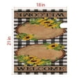 thumbnail image 4 of Buffalo Plaid Welcome Mailbox Covers Magnetic Letter Box Wrap Standard Size 21x18 Inch Mailbox Decor Post Letter Box Decoration for Outdoor Garden Yard, 4 of 5
