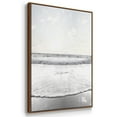 thumbnail image 3 of Gentle Tides I - Framed Premium Gallery Wrapped Canvas L Frame 3 Piece Set - Ready to Hang, 3 of 9