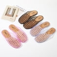 thumbnail image 5 of Roxoni Women’s Jelly Clog Sandals Breathable Mesh Slip On Lightweight Casual Summer Garden Beach Shoes, 5 of 7