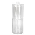 thumbnail image 3 of Contenedor para almohadillas de algodón BuyWeek organizador Soporte plástico transparente, 3 of 14