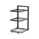 thumbnail image 2 of Estante para ollas bajo el fregadero, estante de acero multicapa, organizador de cocina que ahorra espacio, diseño de acero inoxidable, para cocina doméstica, soporte para ollas y sartenes, organizad, 2 of 6
