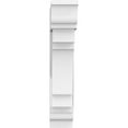 thumbnail image 2 of 3"W x 14"D x 18"H Standard Merced Architectural Grade PVC Bracket with Traditional Ends, 2 of 11