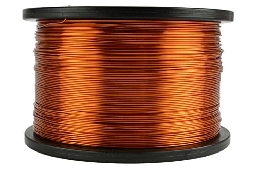 TEMCo Magnet Wire 19 AWG Gauge Enameled Copper 200C 5lb 1252ft Coil Winding 