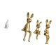 thumbnail image 5 of Escultura de pingüino,Escultura de pingüino,decoración nórdica para el hogar,Escultura de figura,Estatua sentada,figura,escultura,adorno,Estatuas de conejos en miniatura para decoración de, 5 of 8