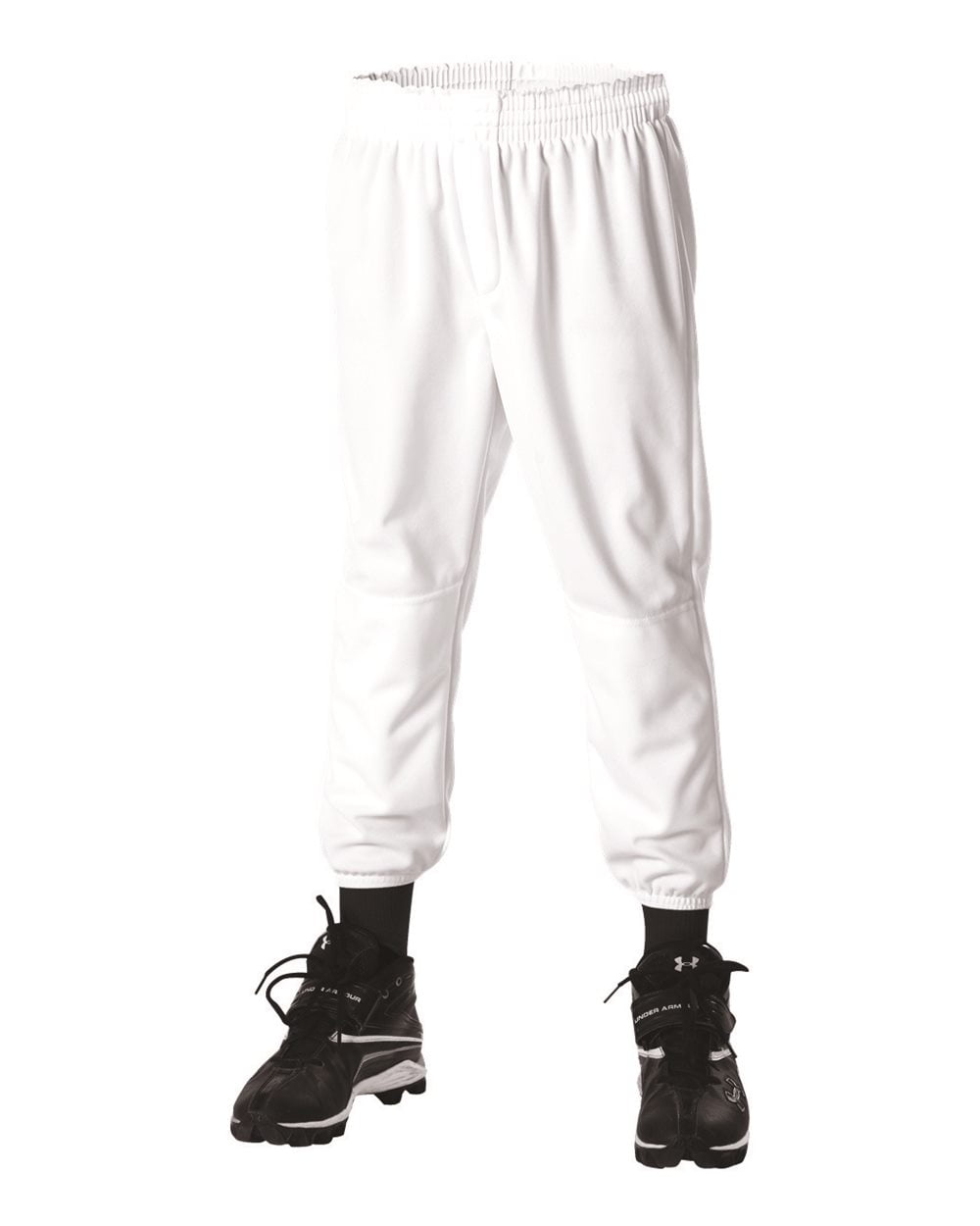 Alleson Athletic Youth Pull Up Baseball Pants Color White Size