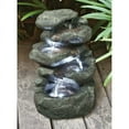 thumbnail image 1 of Design Toscano DW35127 Anchor Falls Rock Garden Decor Tabletop Desk Fountain Water Feature, 11 Inch, Full Color, 1 of 4