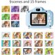 thumbnail image 5 of Appareil photo pour enfants, appareil photo numérique rechargeable 2,0 pouces pour enfants 1080p HD avec carte TF 32 Go antichoc 5 MP vidéo HD extérieur bon jeu jouet cadeau pour garçons et filles de 3 à 12 ans Kuyhfg Bienvenido a Kuyhfg, 5 of 5