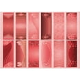 thumbnail image 1 of Ahgly Company Machine Washable Indoor Rectangle Transitional Pastel Pink Area Rugs, 5' x 8', 1 of 7