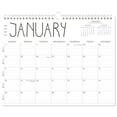 thumbnail image 1 of GuassLee Wall Calendar 2026,Calendar Wall from Jan. 2026 to Dec 2026, 14" X 11" Paper Monthly Planner Wall Hanging Calendar with Thick Paper for Office Home Planning & Organizing, 1 of 7