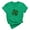 Green, variant on Aayomet St Patrick's Day Cute Tops For Women Women's Short Sleeve Round Neck Oversized Shirt Graphic Tee Loose Casual Tshirt Tops,White L