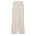 thumbnail image 3 of Women's 2PCS Outfits Set Pajamas Set Solid Color Long Sleeve Knitted Top Pants Set Fall Casual Outfits for Women Apricot, Size S-XXL, 3 of 10