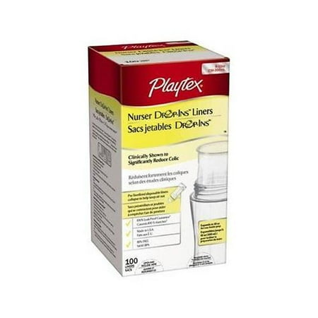 Playtex Drop-Ins Disposable Bottle Liners 8-10 oz