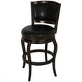 thumbnail image 2 of Home Square 29" Memory Swivel Bar Stool in Cappuccino and Black - Set of 2, 2 of 2