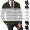 thumbnail image 3 of USNSM Mens Shawl Collar Blazer Knit Sweater Fashion Cardigan Button Down Jacket Slim Fit Open Front Long Sleeve Coats Yellow L, 3 of 6