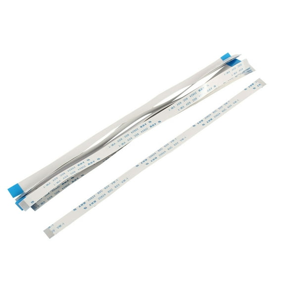 Unique Bargains 20Pcs 0.5mm Pitch 14 Pin AWM 20624 80C 60V -1 Flexible Flat Cable FFC 200mm