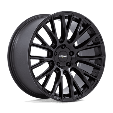 Rotiform Cast Aluminum Wheel R201 20x8.5 5x112 S-BLK 40mm, RC201MX20855740