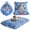 Blue, variant on Nalone Bean Bag Chair Lazy Chair for Kids Glow in The Dark Kids Bean Bag Chair, 2-in-1 Convertible Beanbag Bed with Filler Gift for Toddler Age 3-8 Pink
