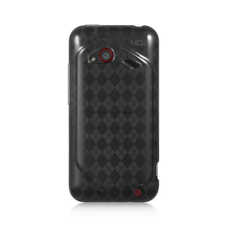 Insten Checker Gel Case For HTC Droid Incredible (LTE