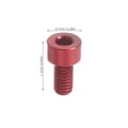 thumbnail image 2 of RUNROTOO 3Ud Tornillos De Retención Para Cuerdas De Guitarra Eléctrica Accesorios Metal Rojo, 2 of 8